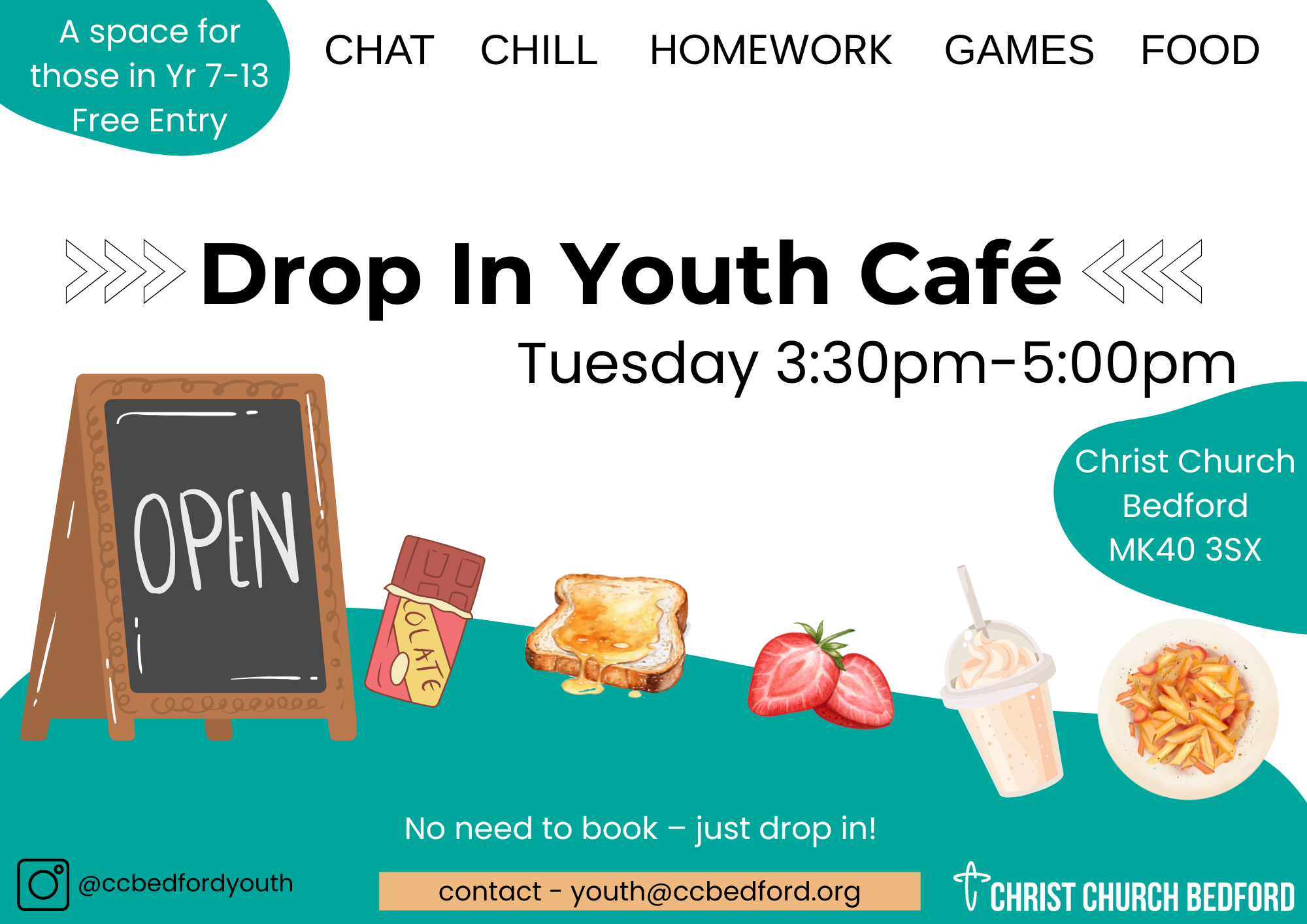 Youth Cafe Flyer